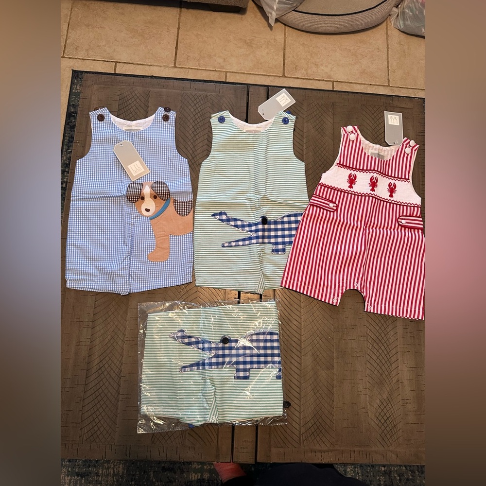 Bundle of 4 Lil cactus rompers